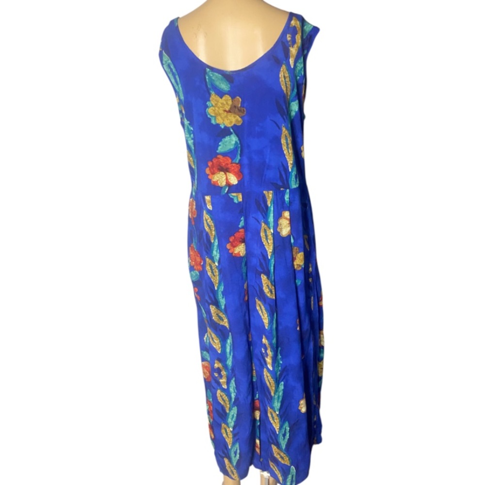 Vintage 90s Jams World Floral
Hawaiian Midi Dress M - Picture 5 of 7